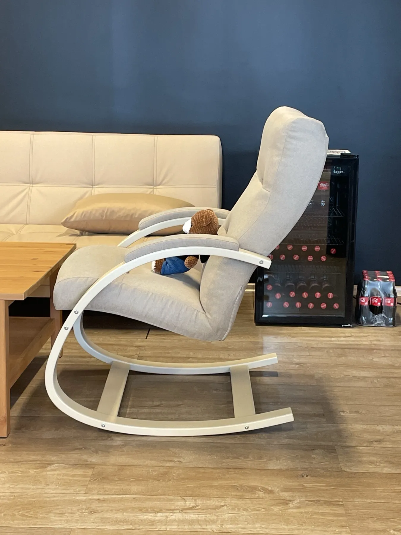 An empty chair in the Hice office after I was fired