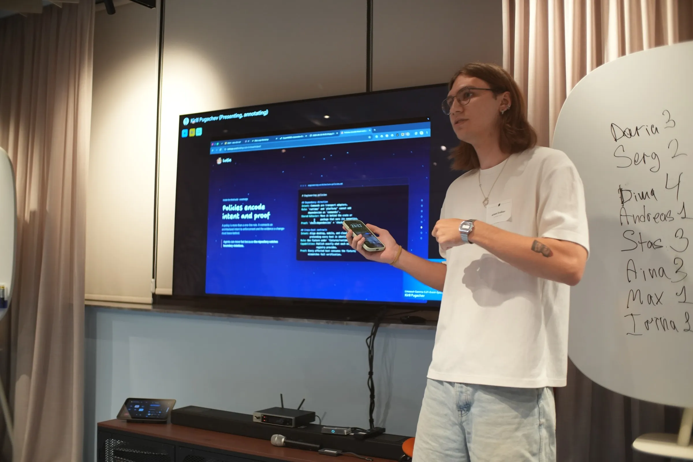 Explaining how policies encode intent and proof